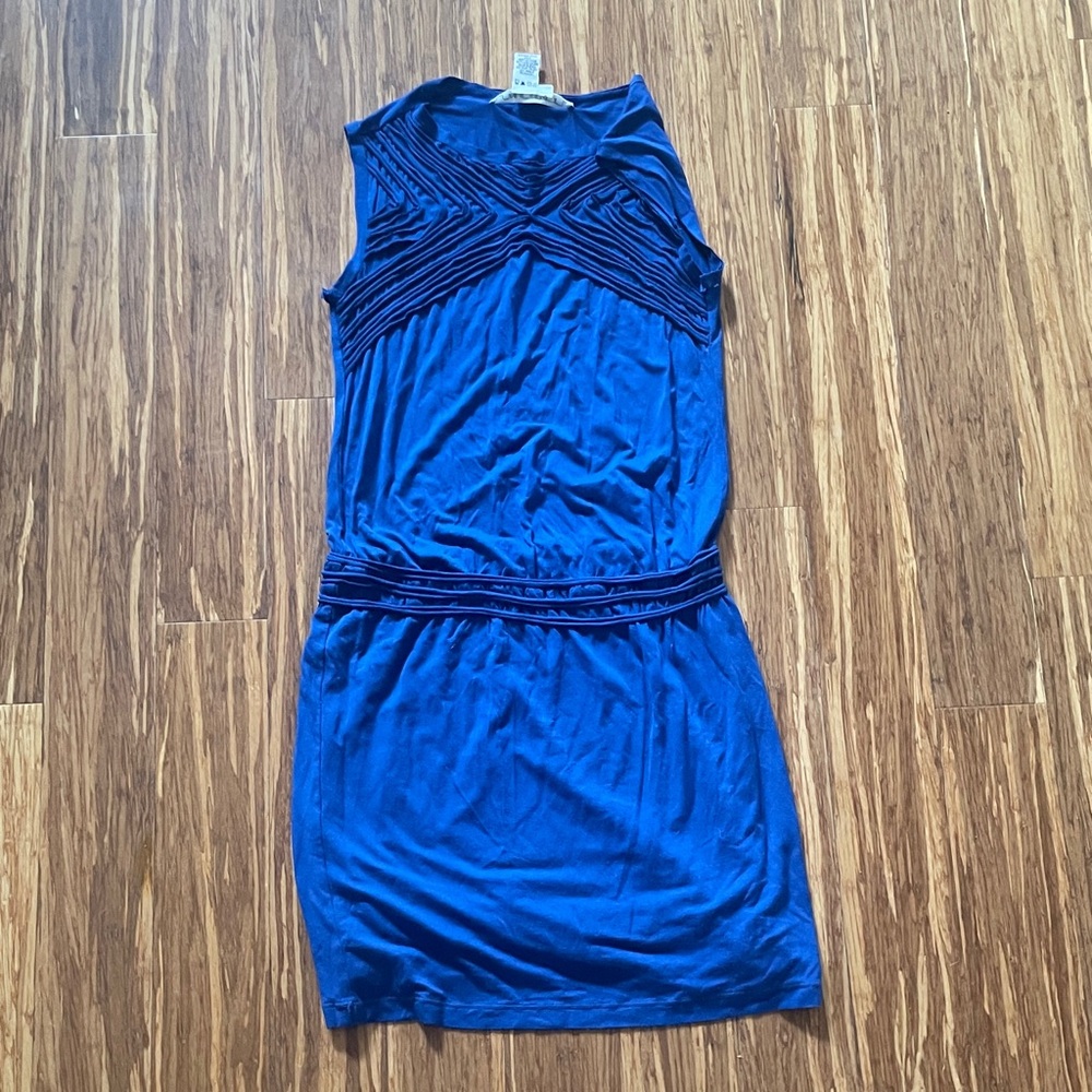 Max Studio Royal Blue Mini Dress